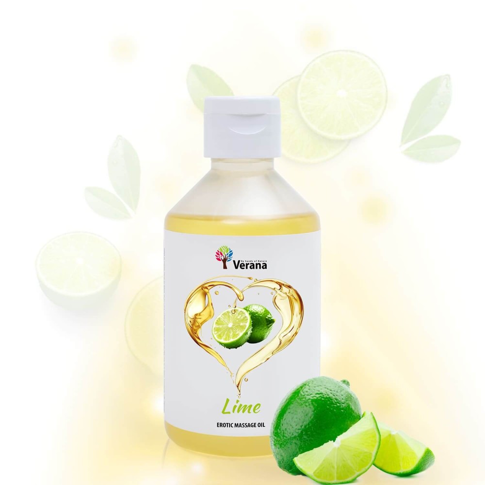 Erotic massage oil Verana Lime