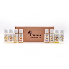 Cosmetic oil set of 8 bottles