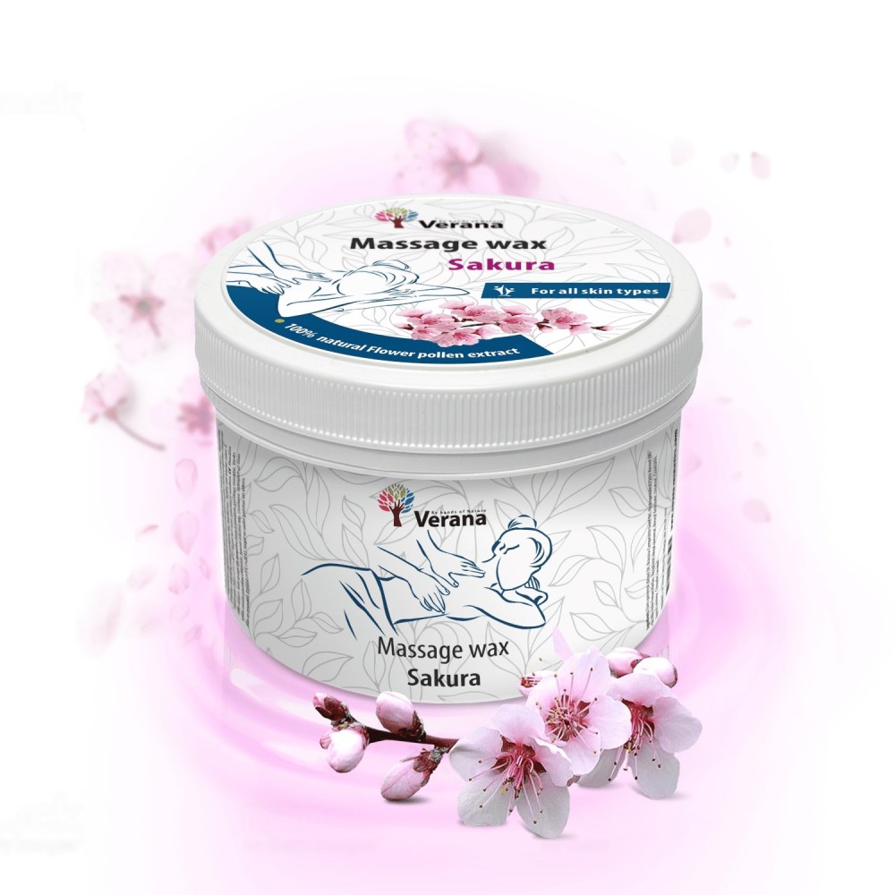 Массажный воск Verana Сакура