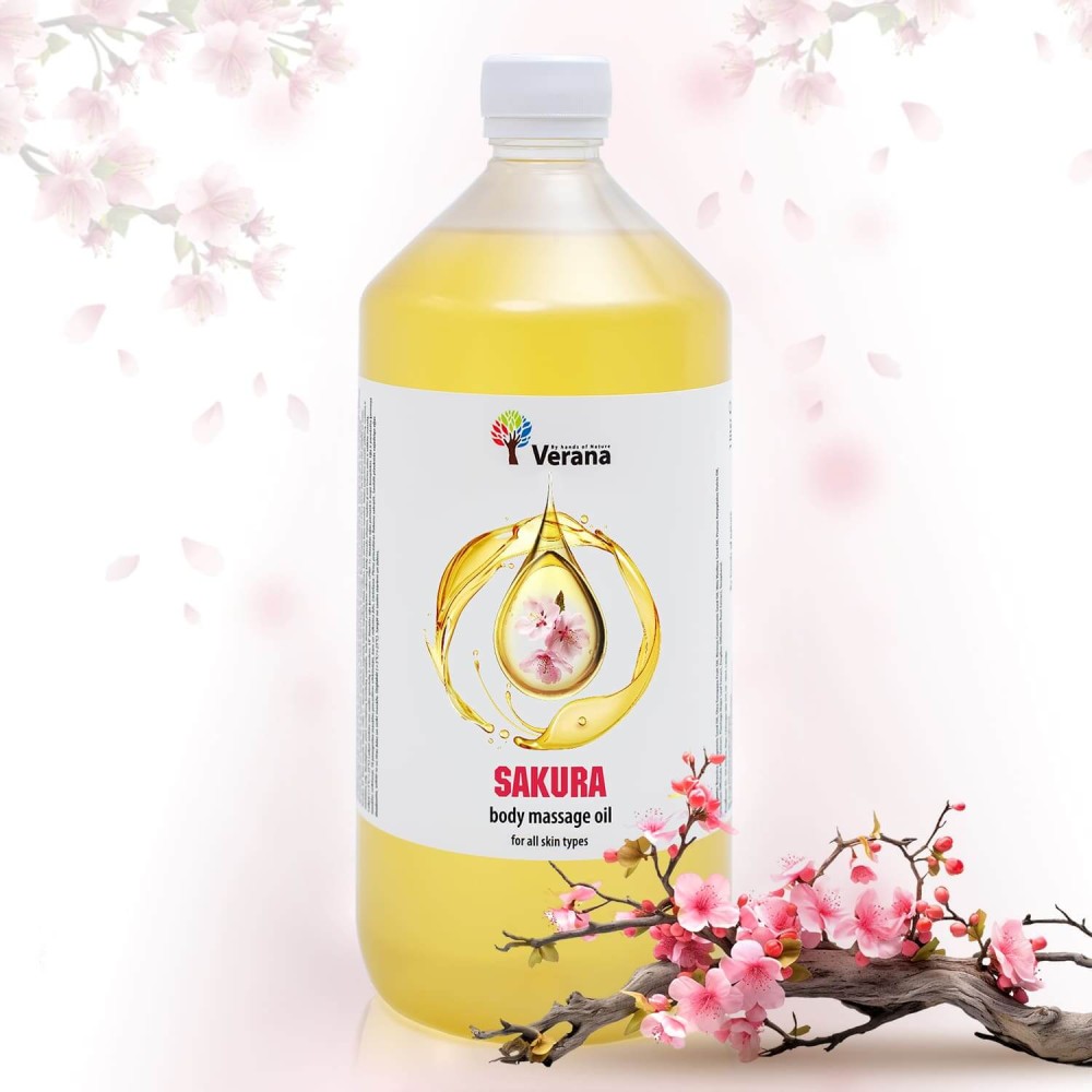 Body massage oil Verana Sakura