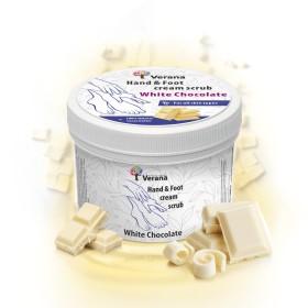 Hand & Foot cream scrub  Verana White Chocolate  