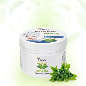 Face massage cream Verana Green Tea