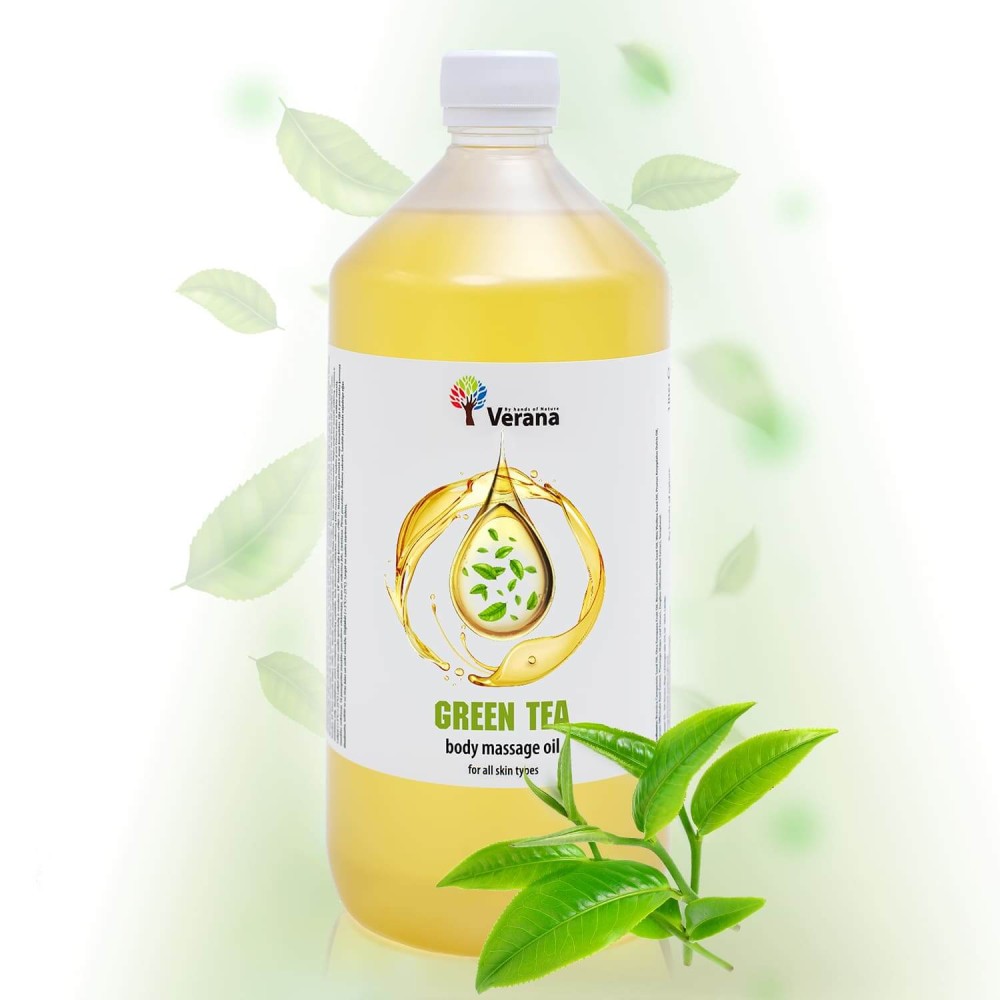 Body massage oil Verana Green Tea