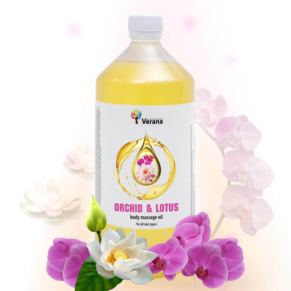 Body massage oil Verana Orchid & Lotus flower Body massage oil Verana Orchid & Lotus flower