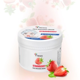 Face massage cream Verana Strawberry Face massage cream Verana Strawberry