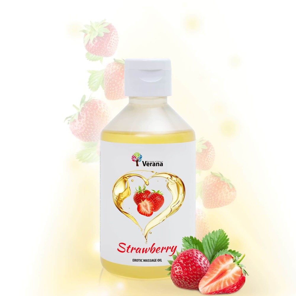 Erotic massage oil Verana Strawberry