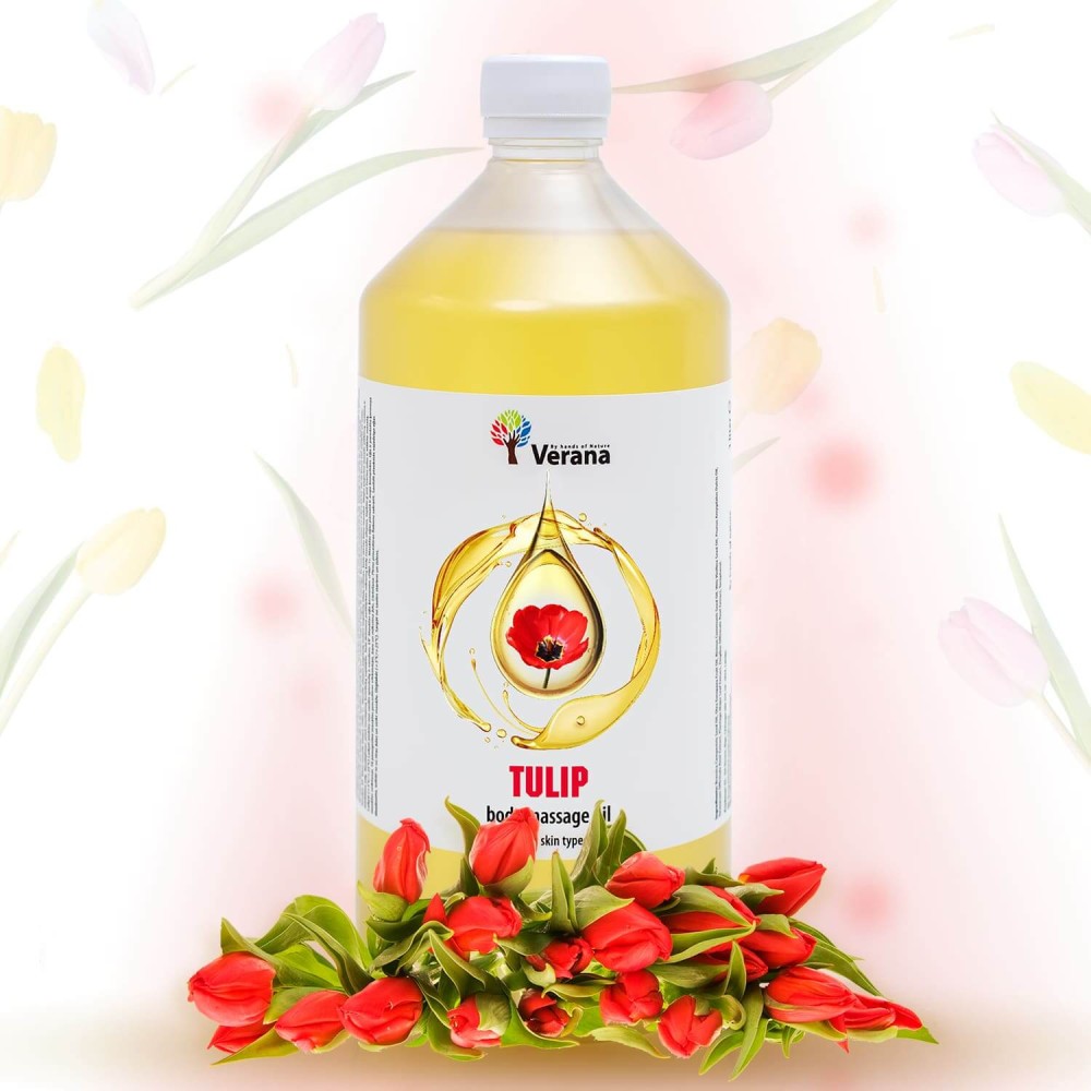 Body massage oil Verana Tulip Flower Body massage oil Verana Tulip Flower